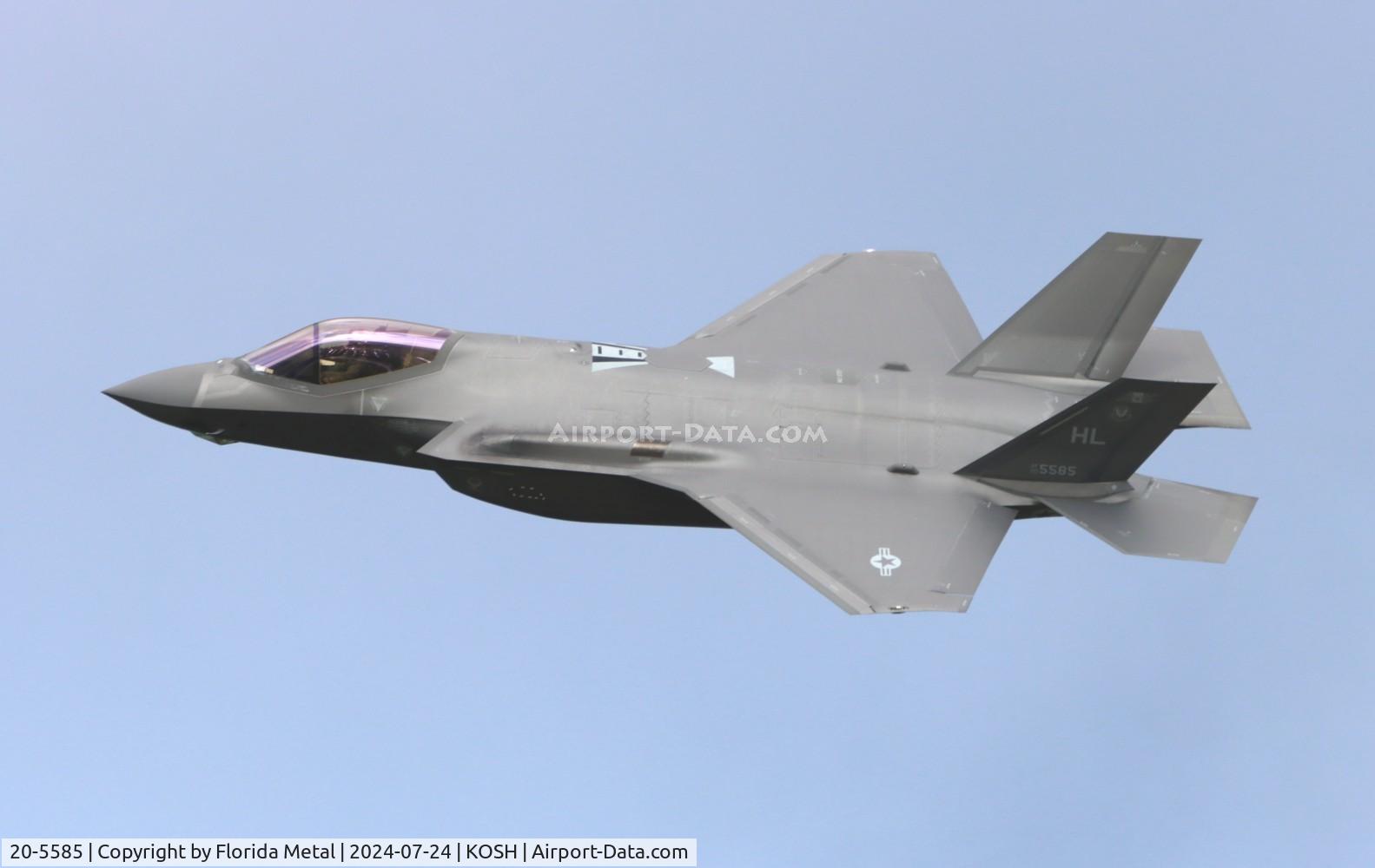 20-5585, 2020 Lockheed Martin F-35A Lightning II C/N AF-345, OSH 2024 zx