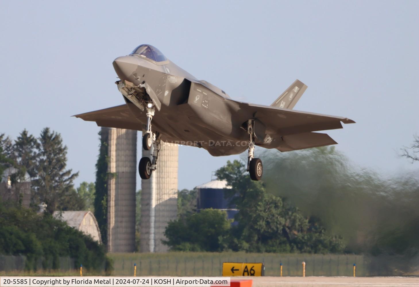 20-5585, 2020 Lockheed Martin F-35A Lightning II C/N AF-345, OSH 2024 zx