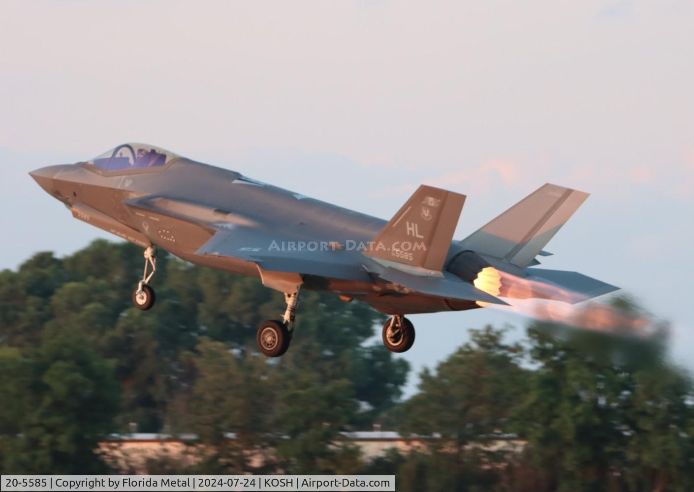 20-5585, 2020 Lockheed Martin F-35A Lightning II C/N AF-345, USAF F-35A zx