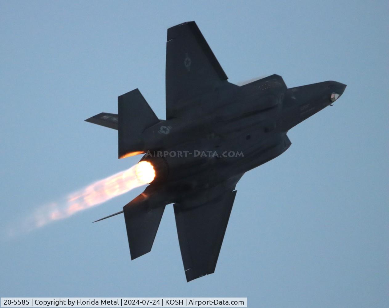 20-5585, 2020 Lockheed Martin F-35A Lightning II C/N AF-345, OSH 2024 zx