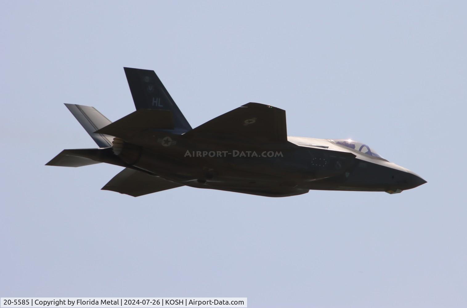 20-5585, 2020 Lockheed Martin F-35A Lightning II C/N AF-345, USAF F-35A zx