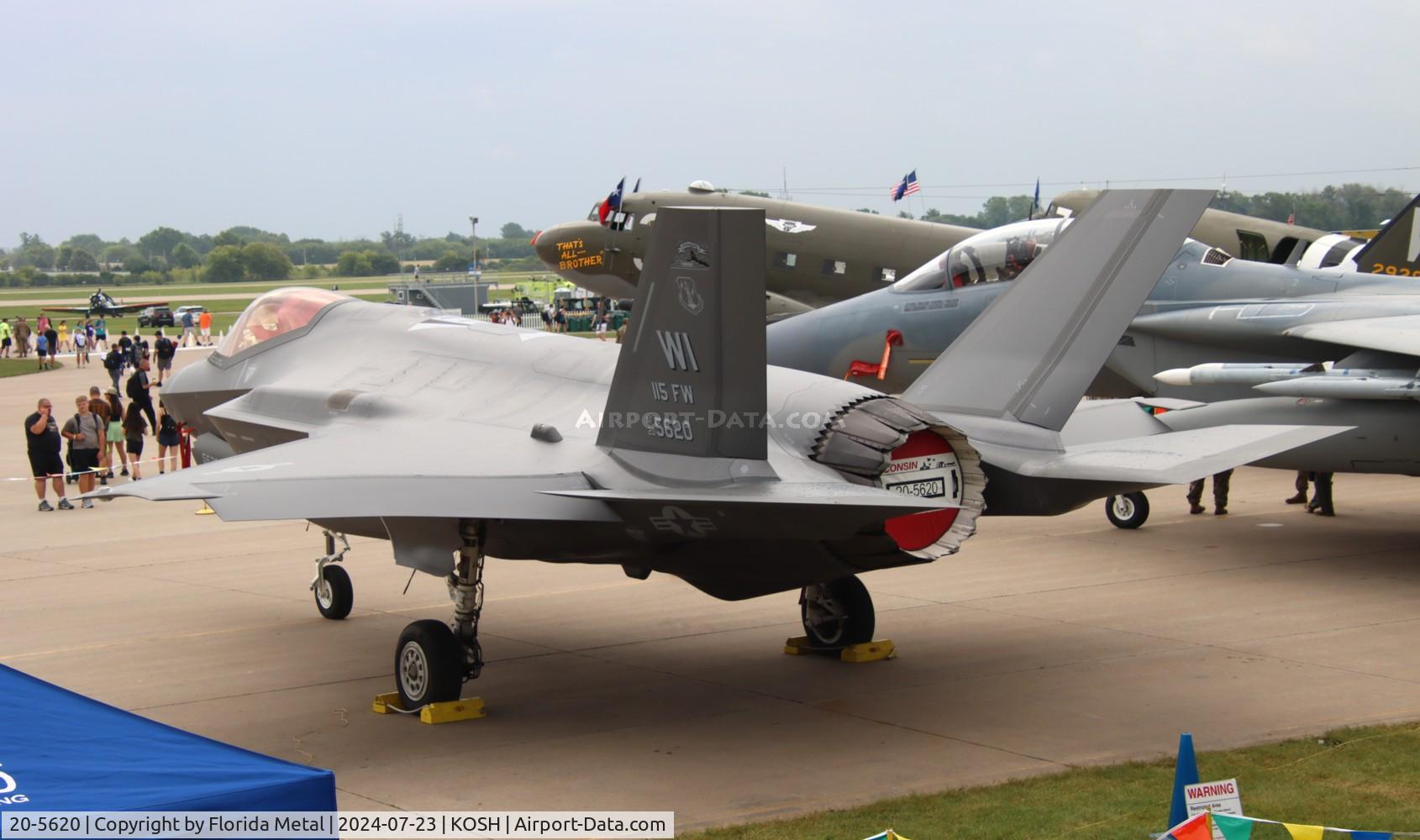 20-5620, Lockheed-Martin F-35A Lightning II C/N AF-380, USAF F-35A zx