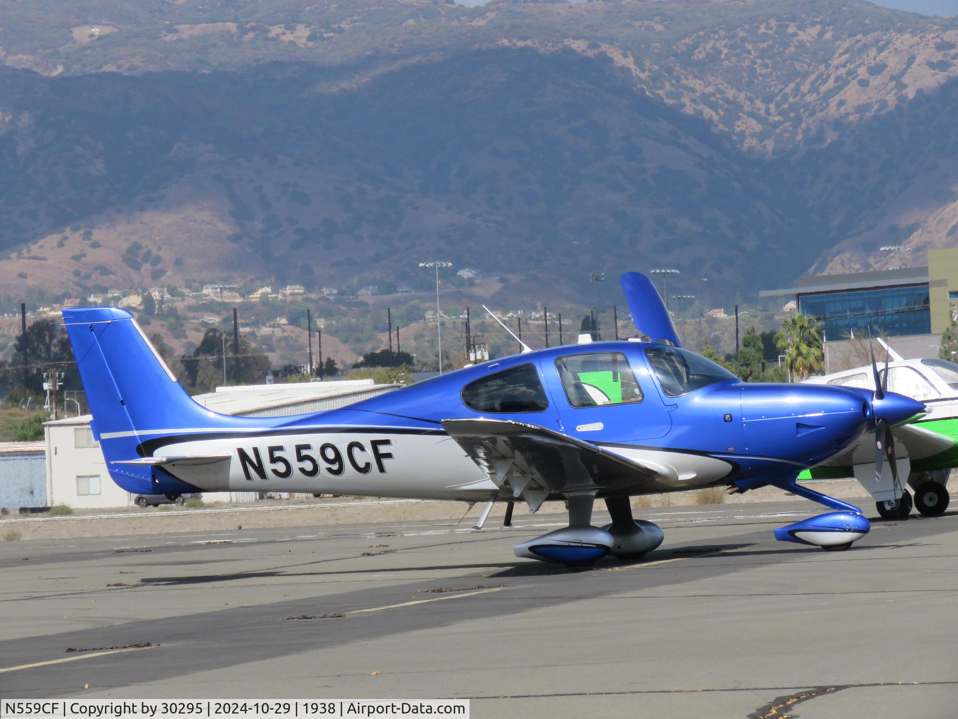 N559CF, 2024 Cirrus SR22T C/N 9765, Parked