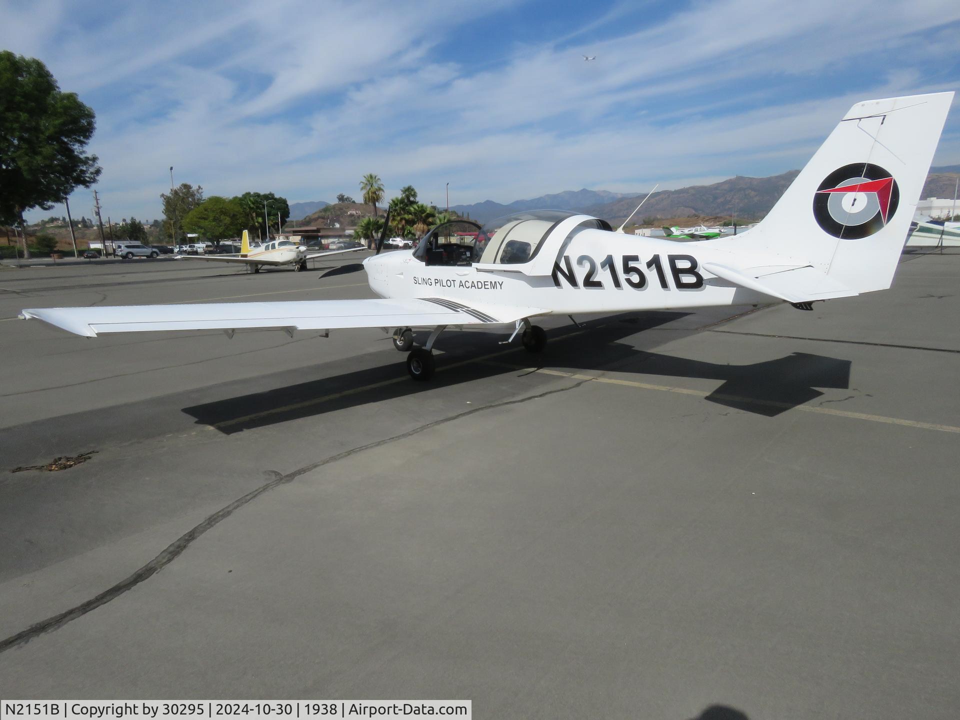 N2151B, 2022 Sling Aircraft (PTY) Ltd Sling LSA C/N 327, Parked