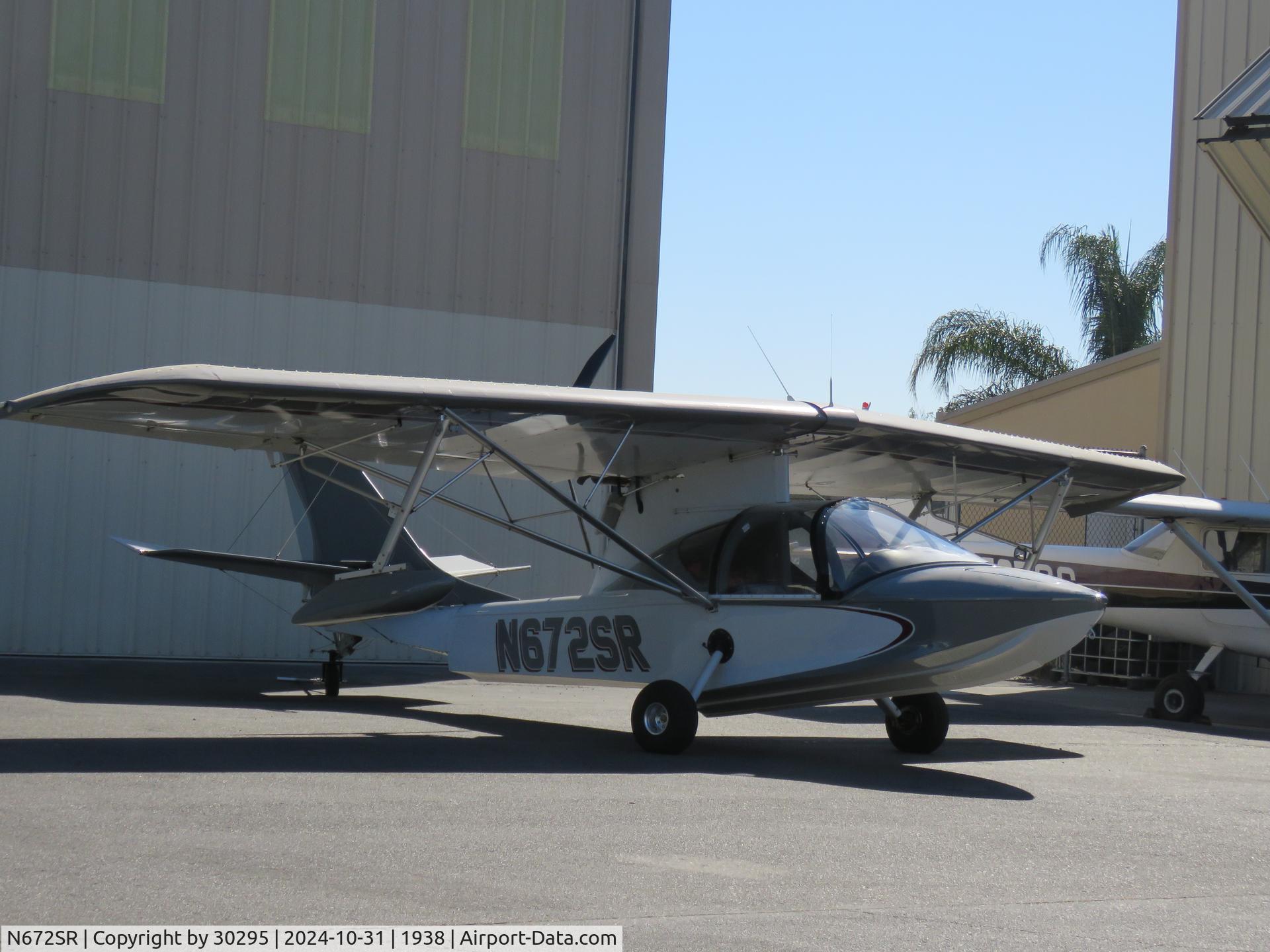 N672SR, 2020 Progressive Aerodyne Inc Searey LSA C/N 1109, Being worked on