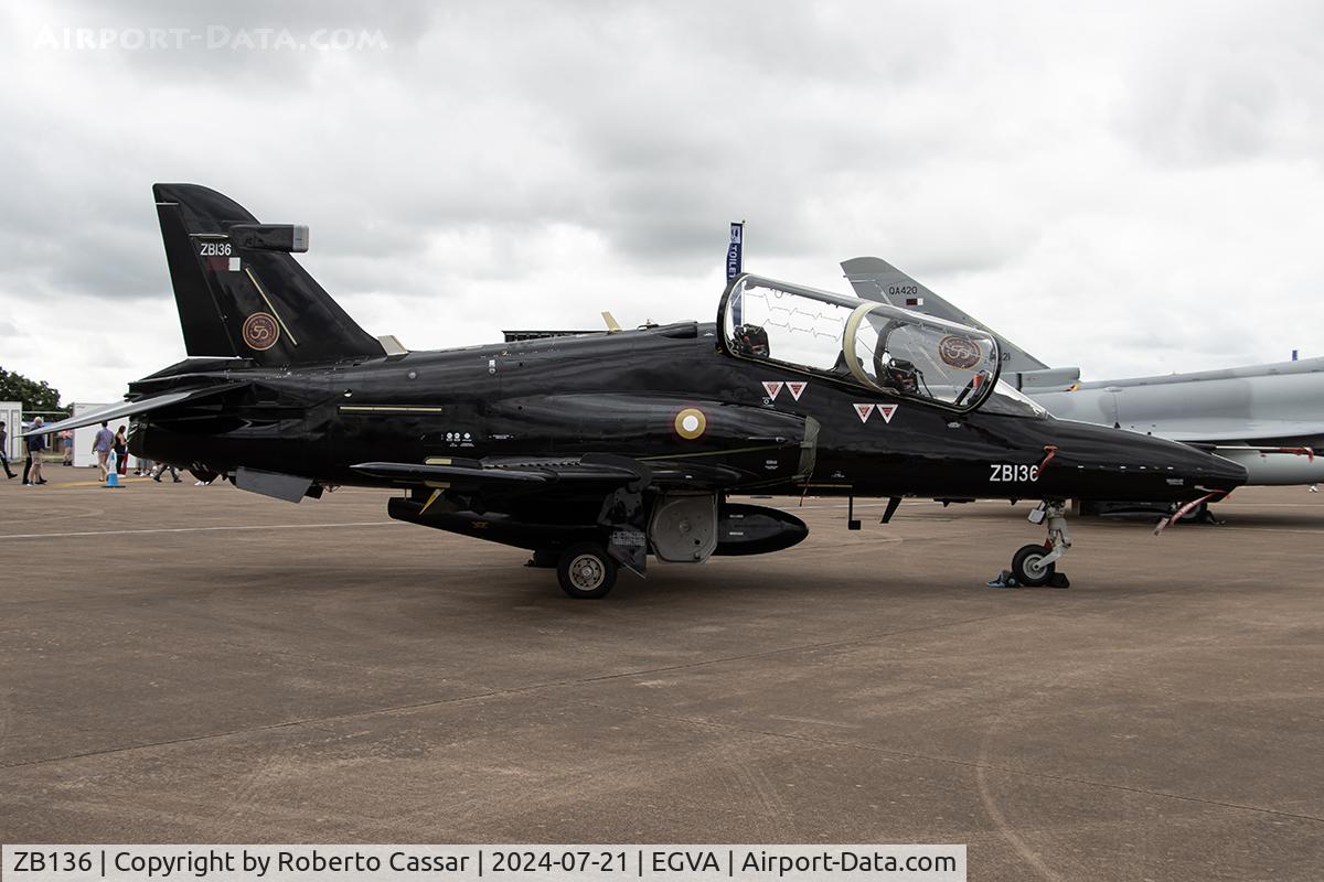 ZB136, 2022 BAE Systems Hawk T2 Mk167 C/N QA006, RIAT 24