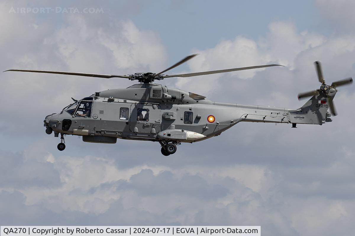 QA270, NHI NH-90NFH Caiman C/N 1530, RIAT 24