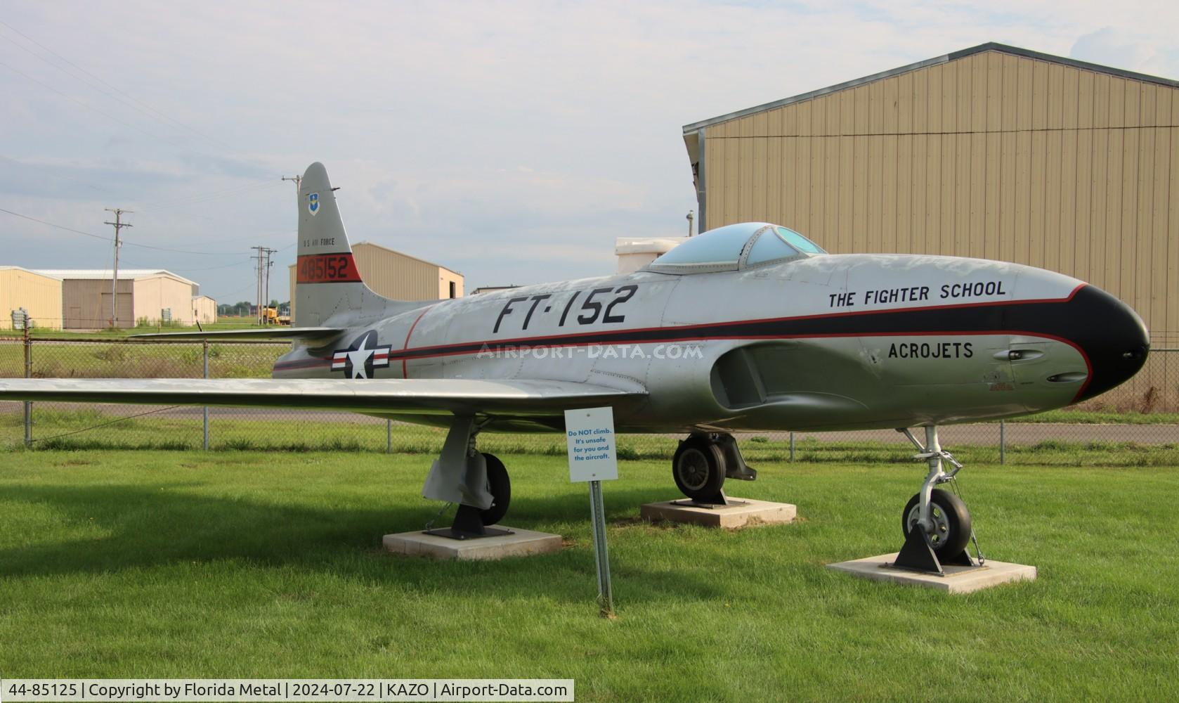 44-85125, 1945 Lockheed P-80A-1-LO Shooting Star C/N 080-1148, F-80 zx