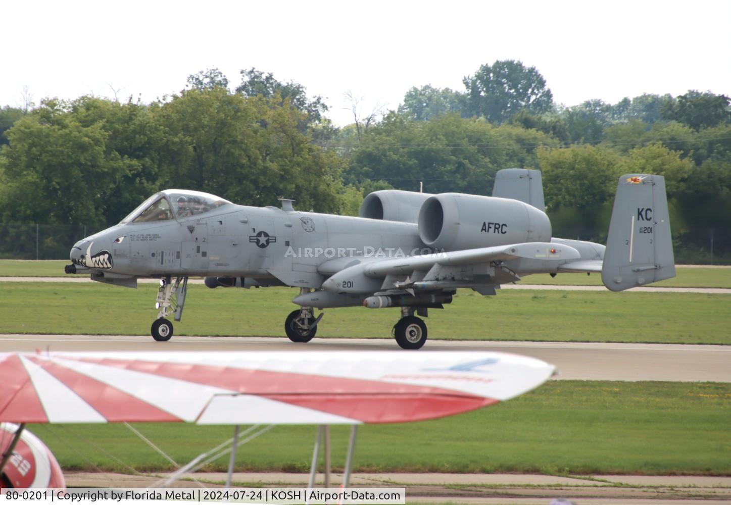 80-0201, 1980 Fairchild Repubic A-10C Thunderbolt II C/N A10-0551, A-10 zx