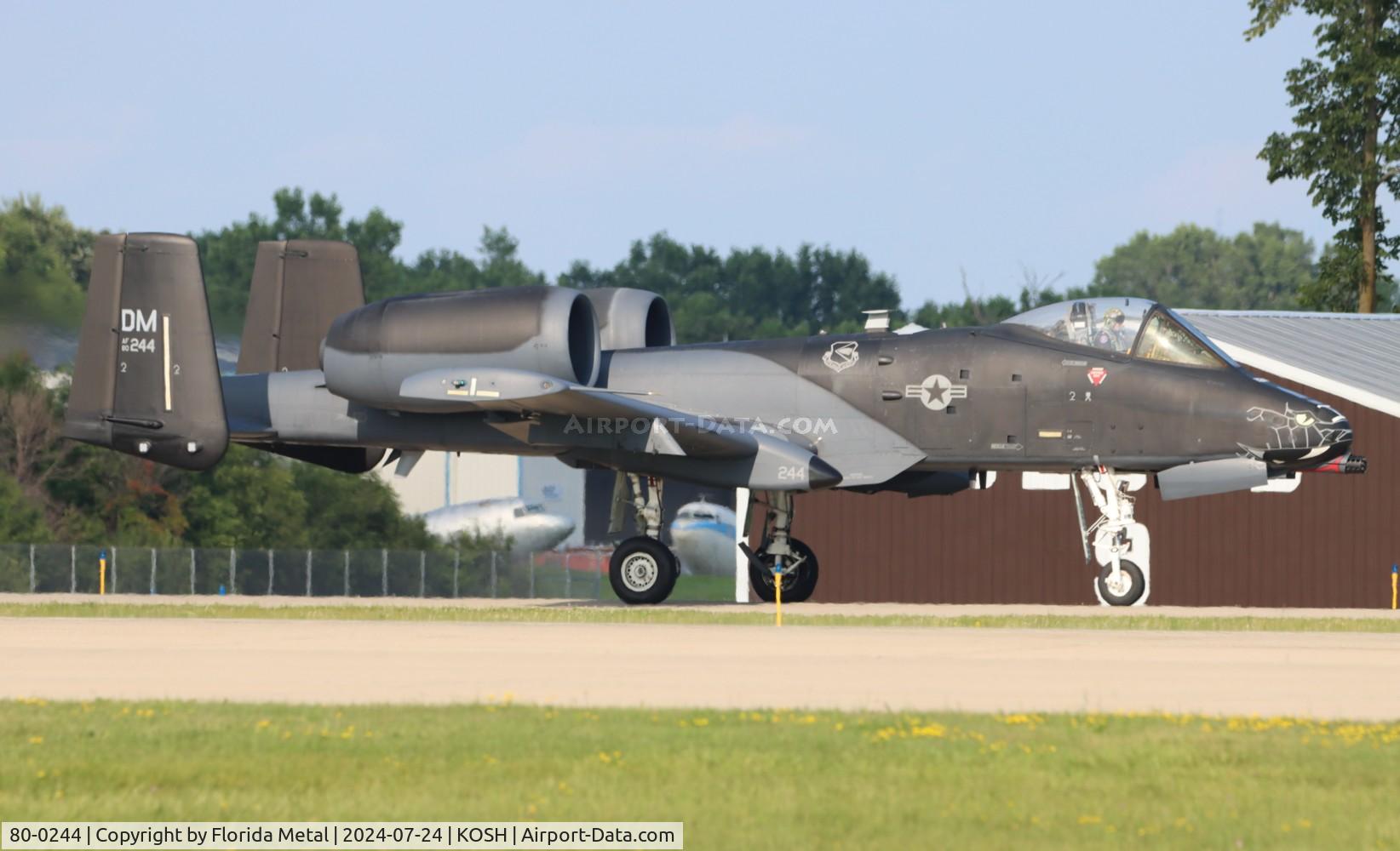 80-0244, 1980 Fairchild Republic A-10C Thunderbolt II C/N A10-0594, A-10 zx
