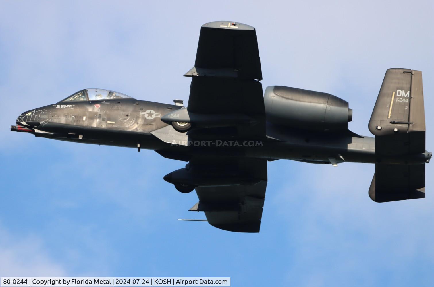 80-0244, 1980 Fairchild Republic A-10C Thunderbolt II C/N A10-0594, A-10 zx
