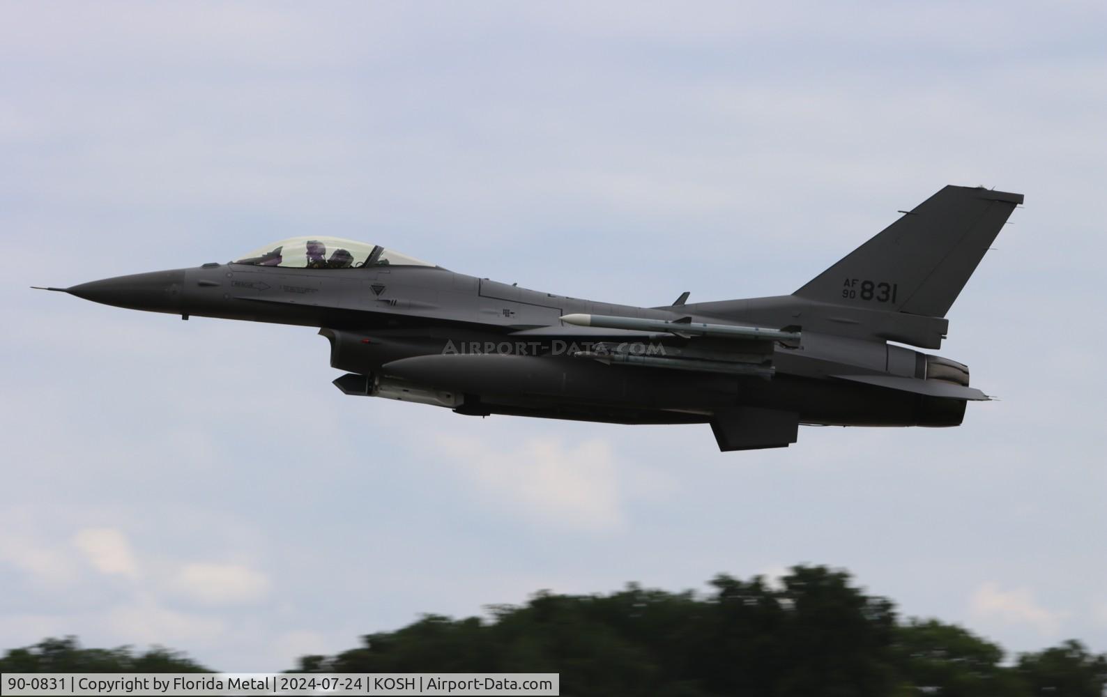 90-0831, 1990 General Dynamics F-16C Fighting Falcon C/N CC-31, USAF F-16C zx
