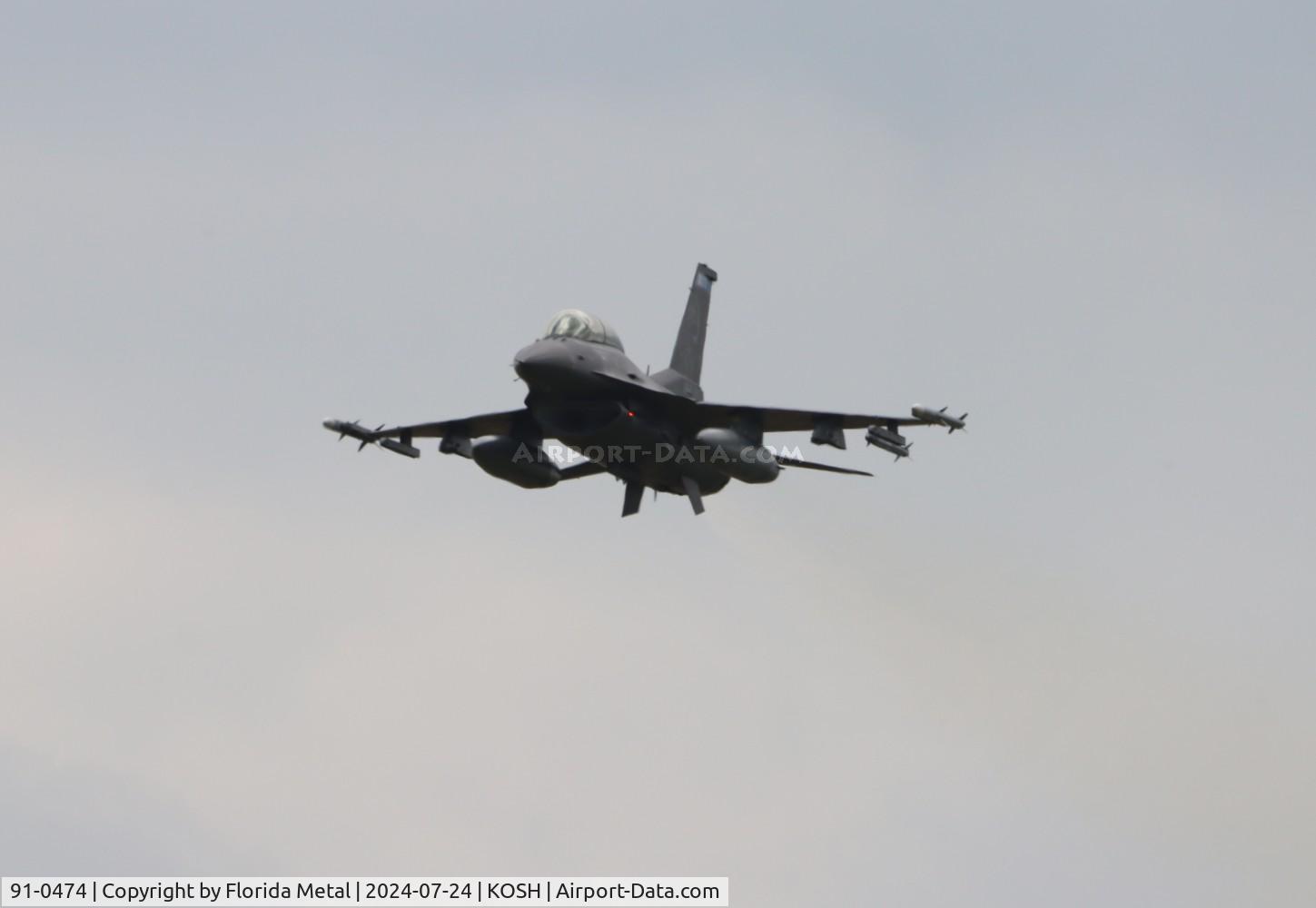 91-0474, 1990 General Dynamics F-16D C/N CD-29, USAF F-16D zx