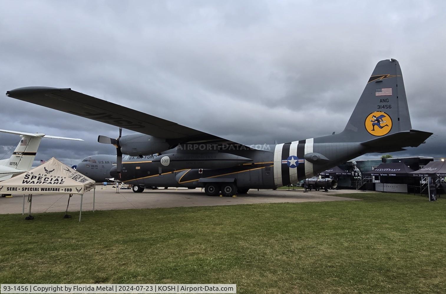 93-1456, 1993 Lockheed C-130H Hercules C/N 382-5361, USAF C-130H zx