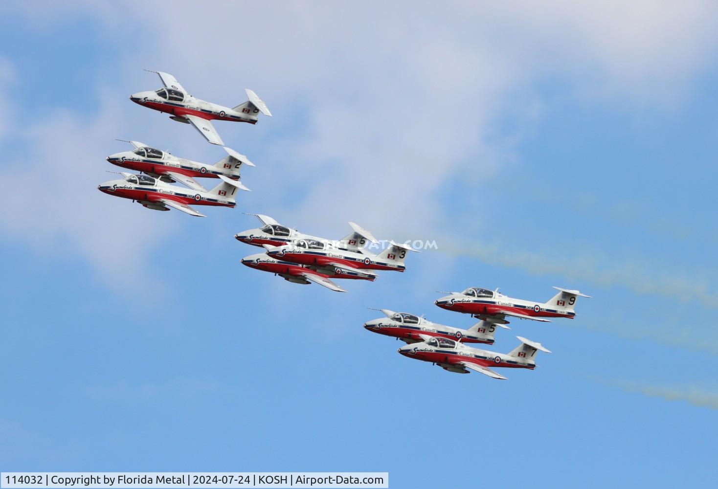 114032, Canadair CT-114 Tutor C/N 1034, OSH 2024 zx