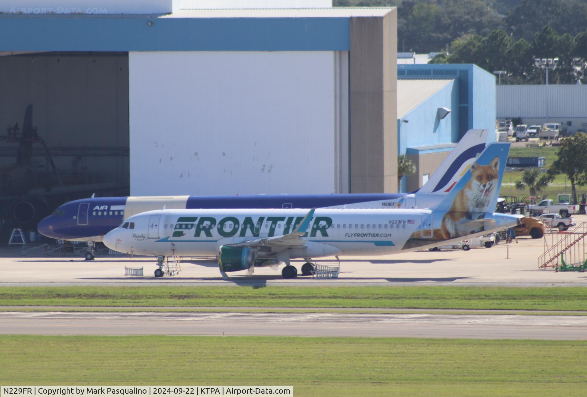 N229FR, 2013 Airbus A320-214 C/N 5581, Airbus A320-214