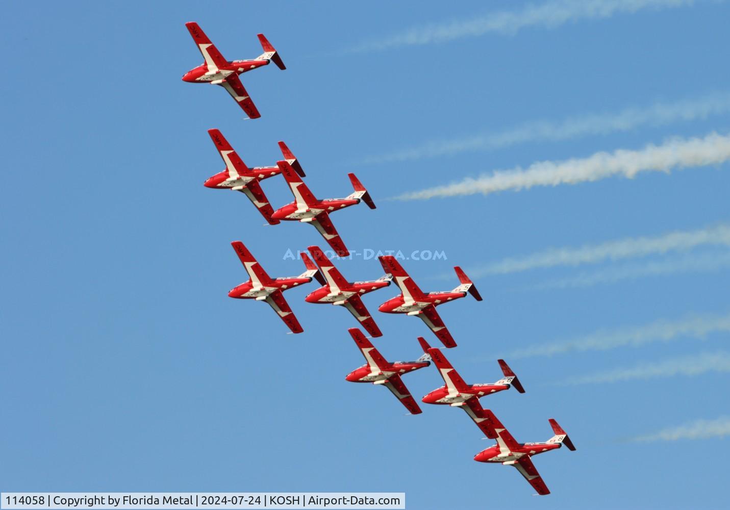 114058, Canadair CT-114 Tutor C/N 1058, OSH 2024 zx