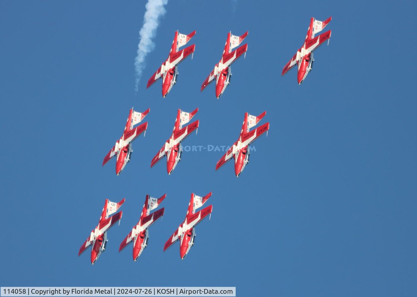 114058, Canadair CT-114 Tutor C/N 1058, OSH 2024 zx