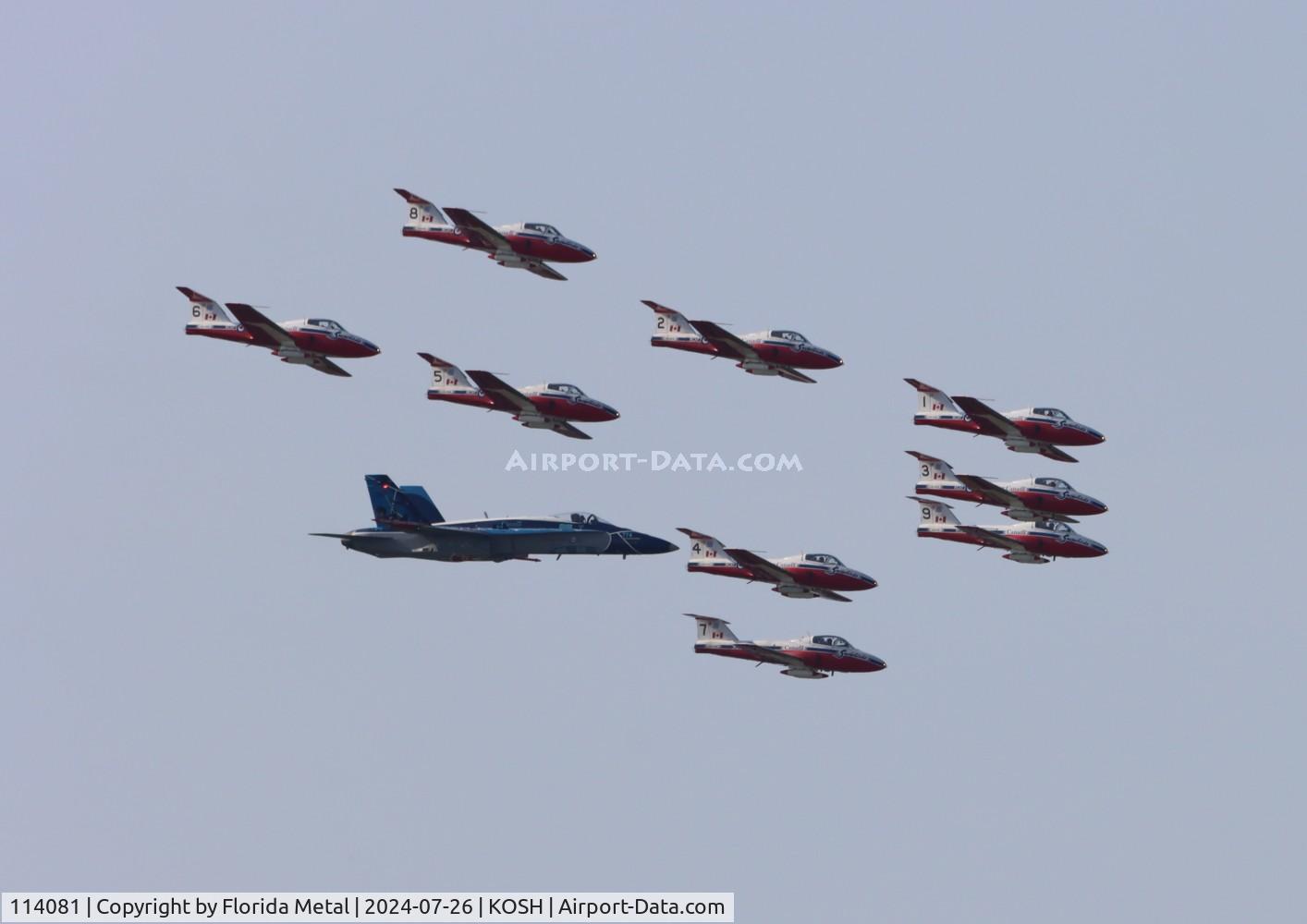 114081, Canadair CT-114 Tutor C/N 1081, OSH 2024 zx