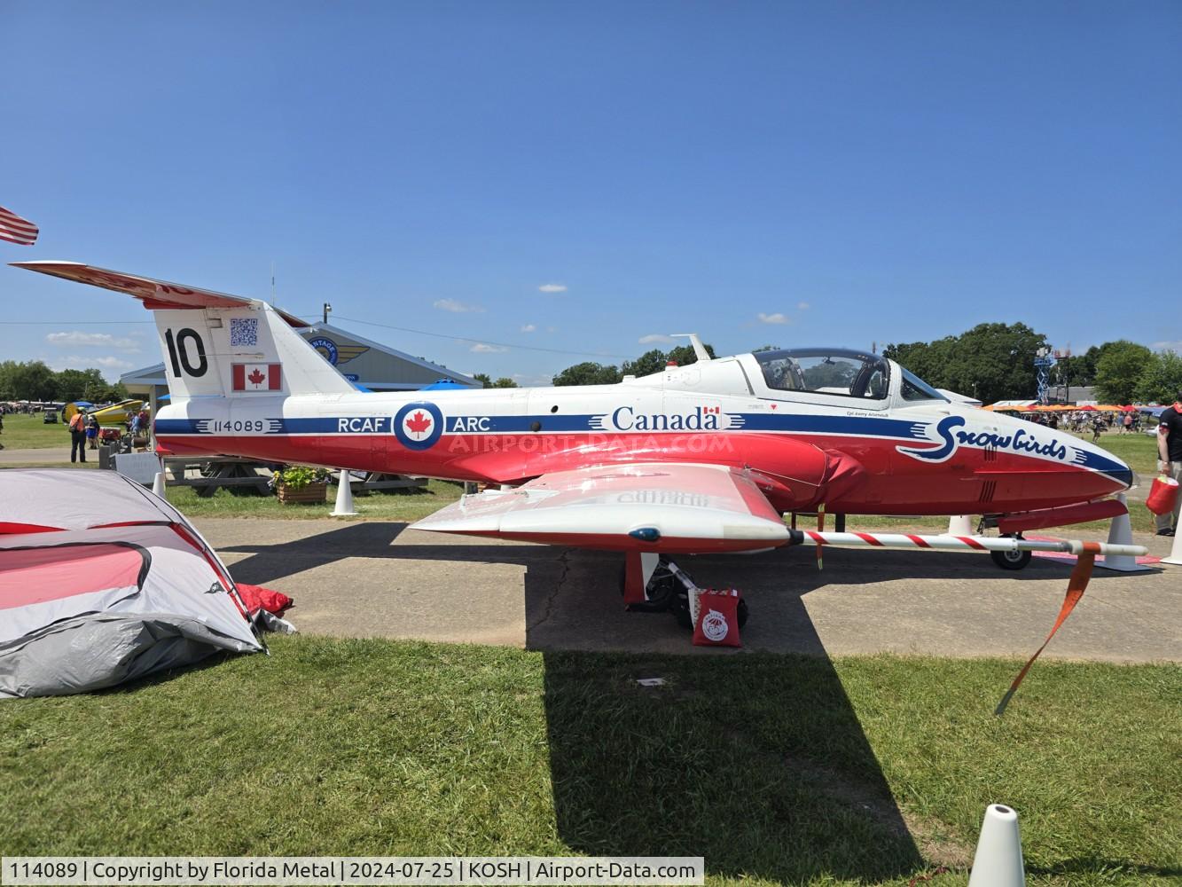 114089, Canadair CT-114 Tutor C/N 1089, CT-114 Snowbirds
