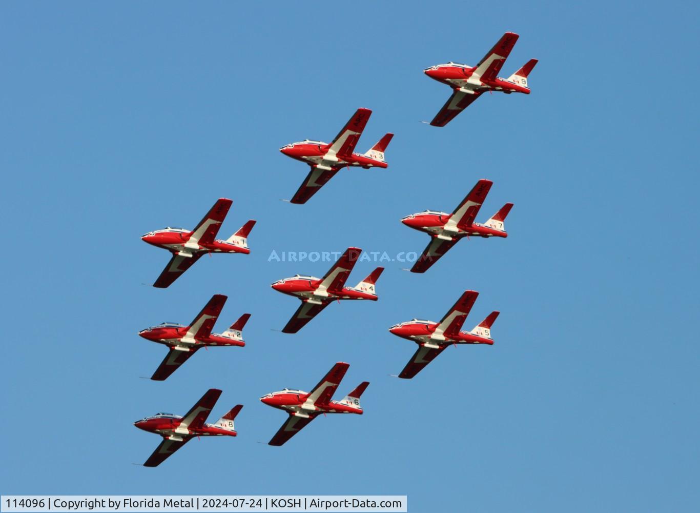 114096, Canadair CT-114 Tutor C/N 1096, OSH 2024 zx