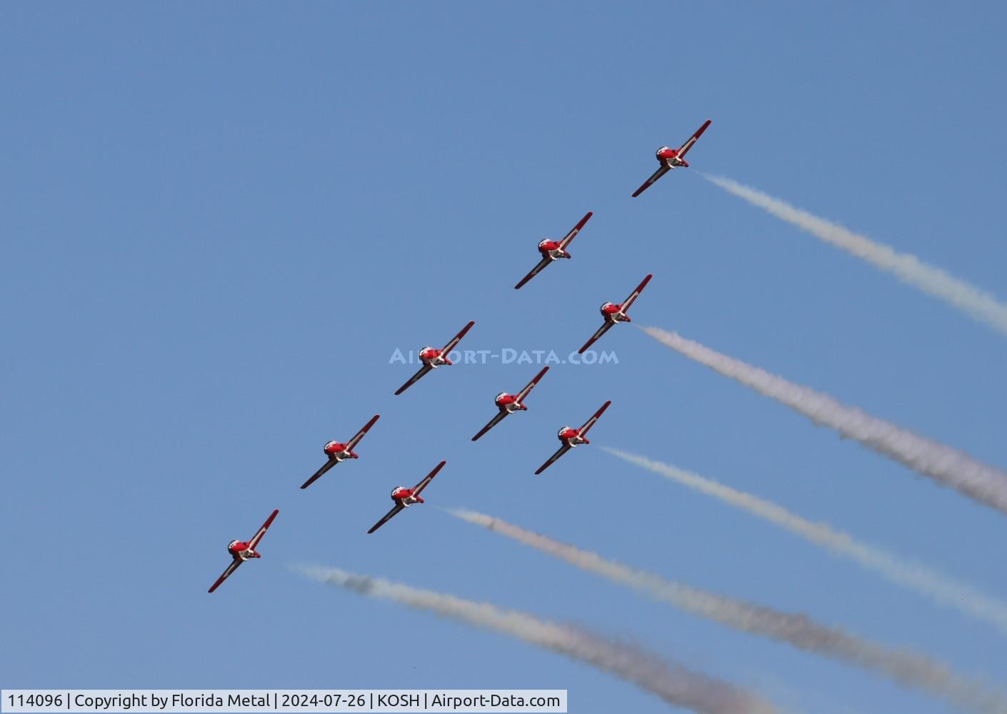 114096, Canadair CT-114 Tutor C/N 1096, OSH 2024 zx