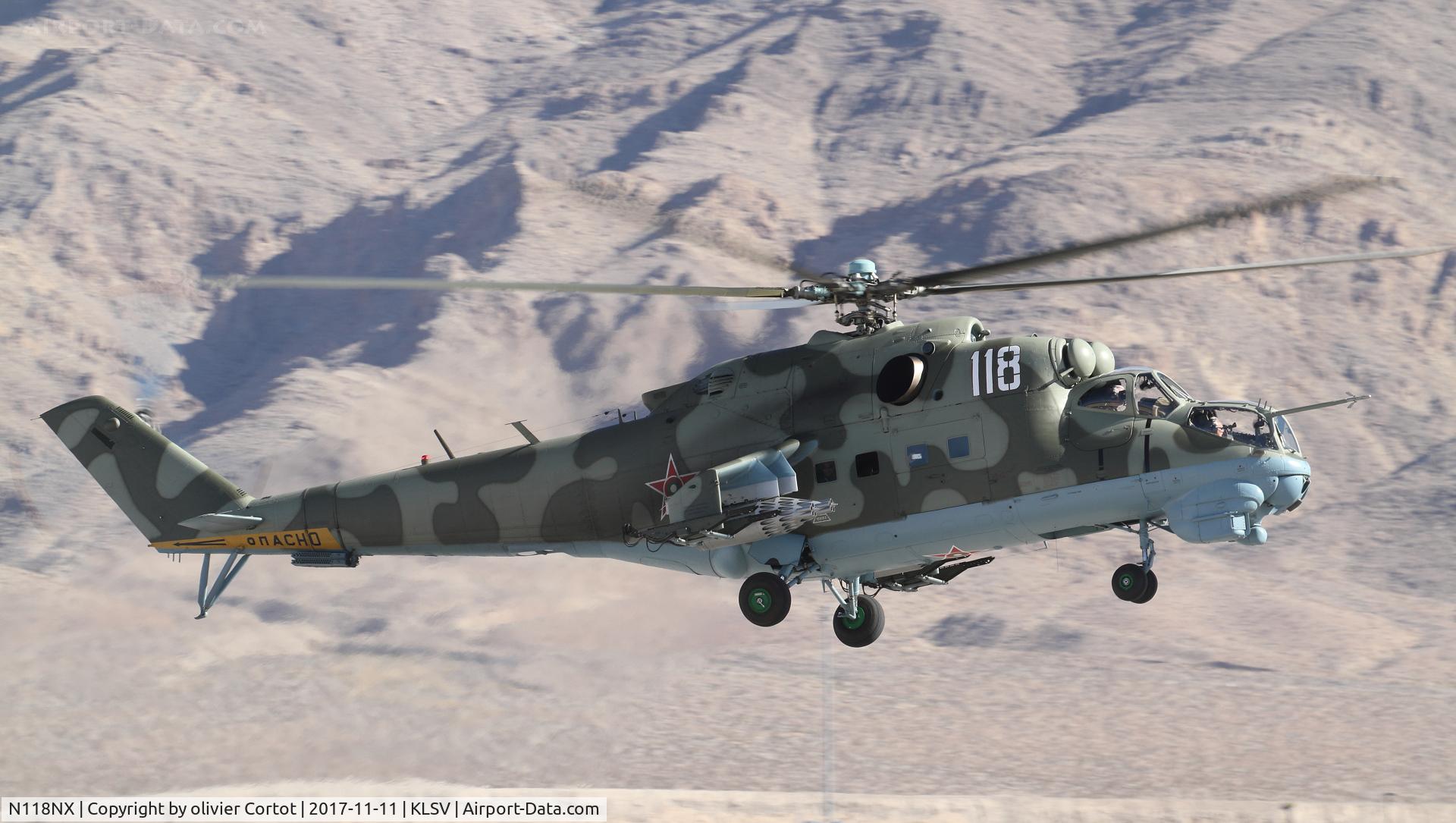 N118NX, Mil MI-24D C/N 150153, nellis 2017
