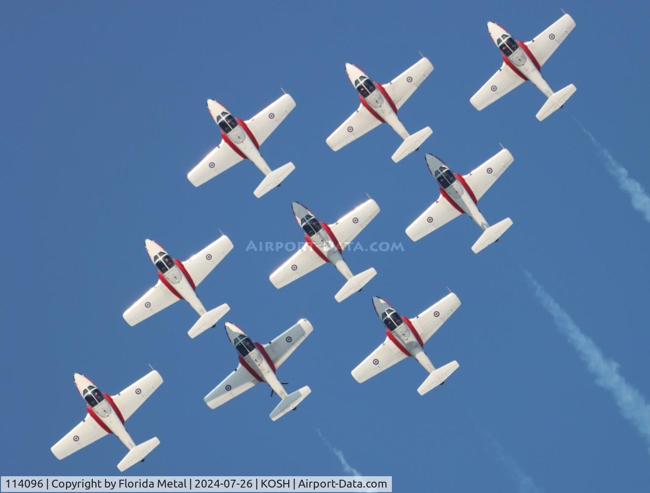 114096, Canadair CT-114 Tutor C/N 1096, OSH 2024 zx