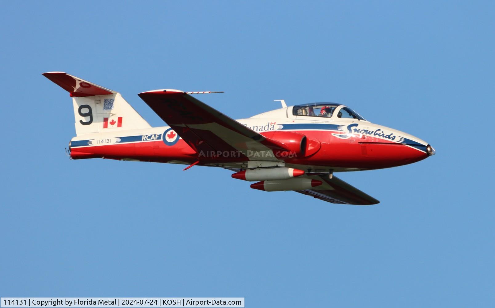 114131, Canadair CT-114 Tutor C/N 1131, CT-114 Snowbirds zx