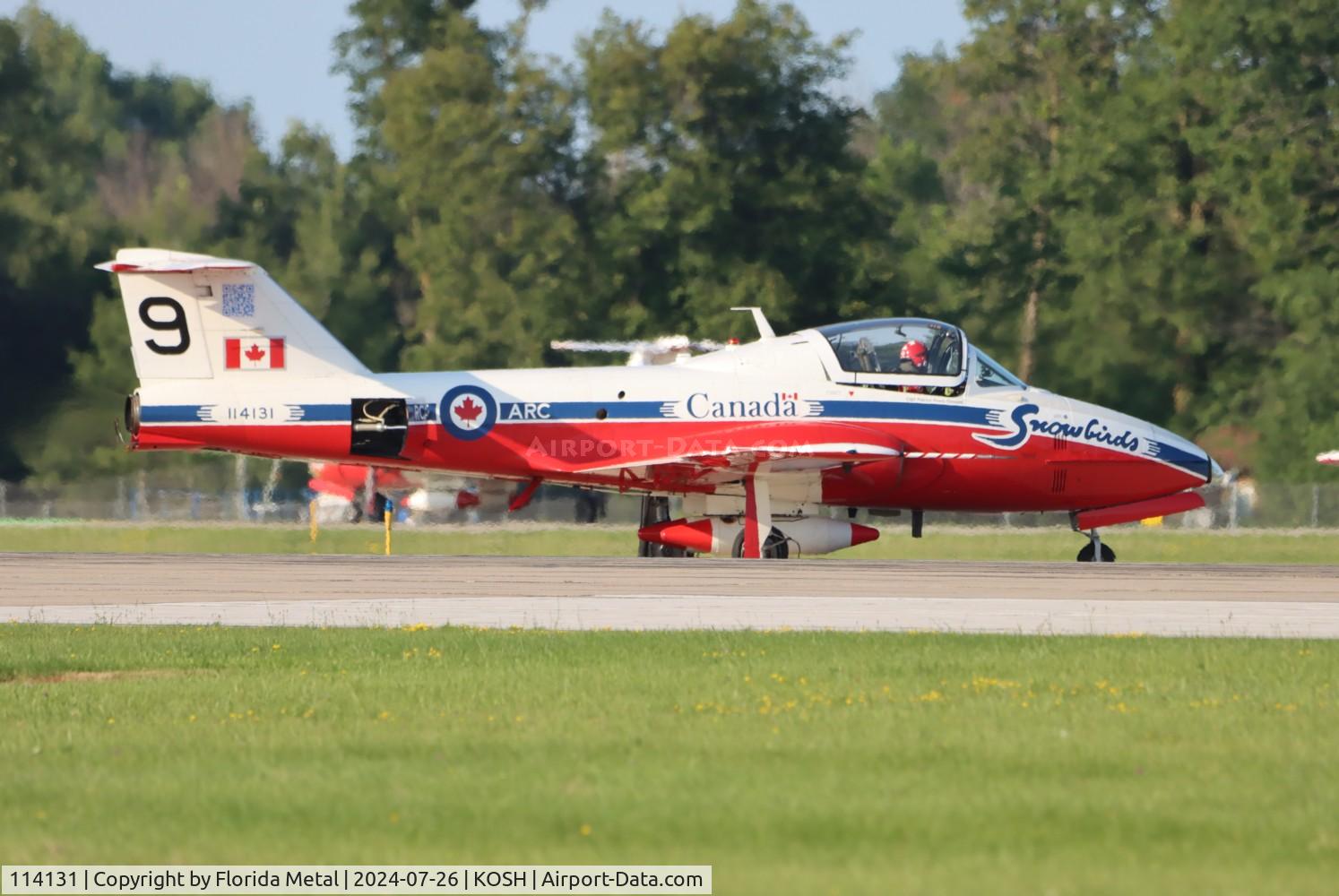 114131, Canadair CT-114 Tutor C/N 1131, CT-114 Snowbirds zx