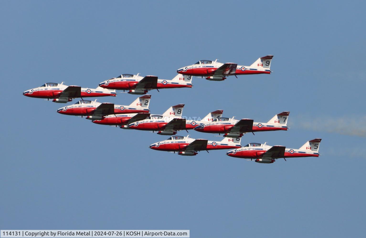 114131, Canadair CT-114 Tutor C/N 1131, OSH 2024 zx