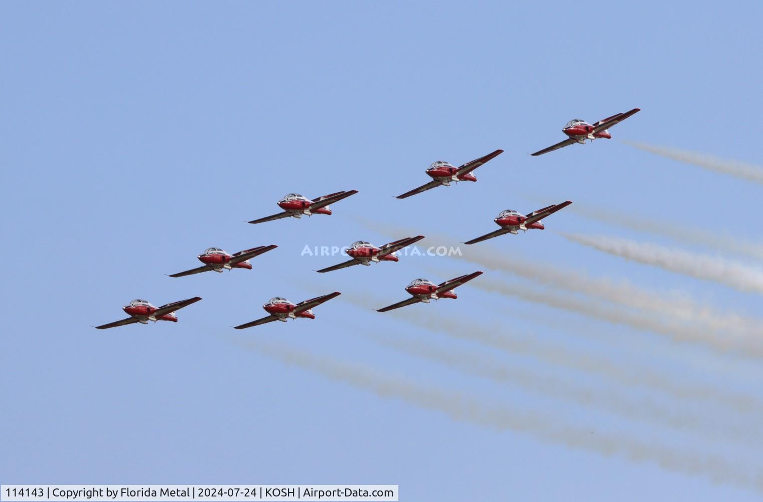 114143, Canadair CT-114 Tutor C/N 1143, OSH 2024 zx