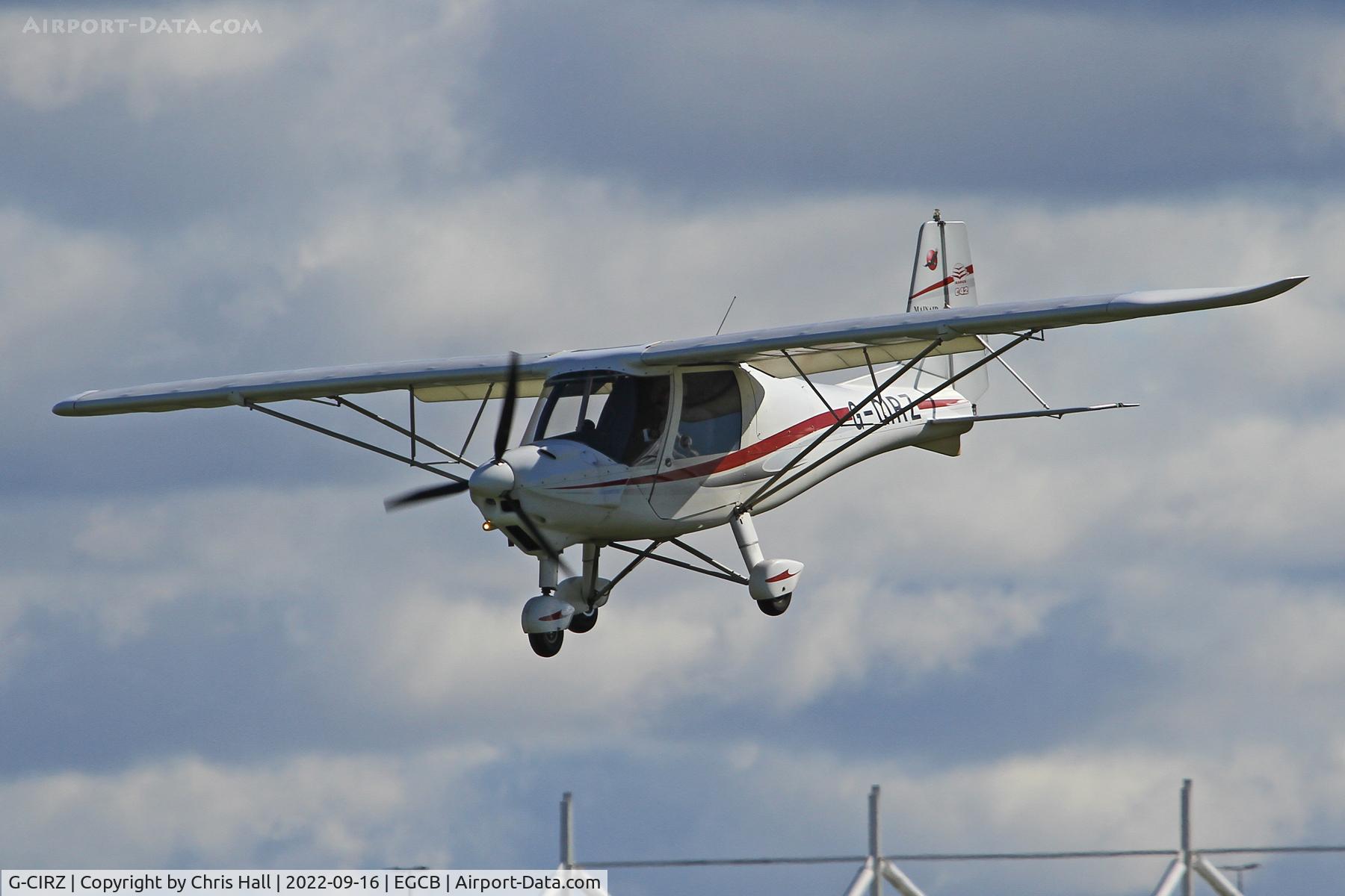 G-CIRZ, 2015 Comco Ikarus C42 FB80 C/N 1506-7403, Barton