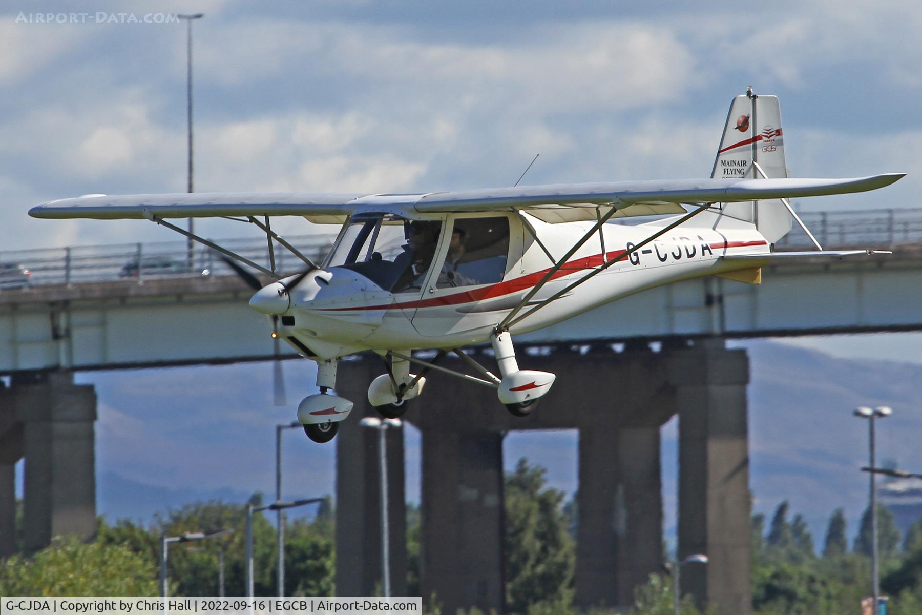 G-CJDA, 2016 Comco Ikarus C42 FB80 C/N 1605-7452, Barton