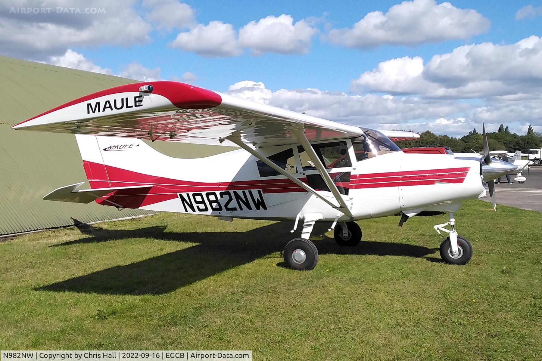 N982NW, 1999 Maule MXT-7-180A Star Rocket C/N 21046C, Barton