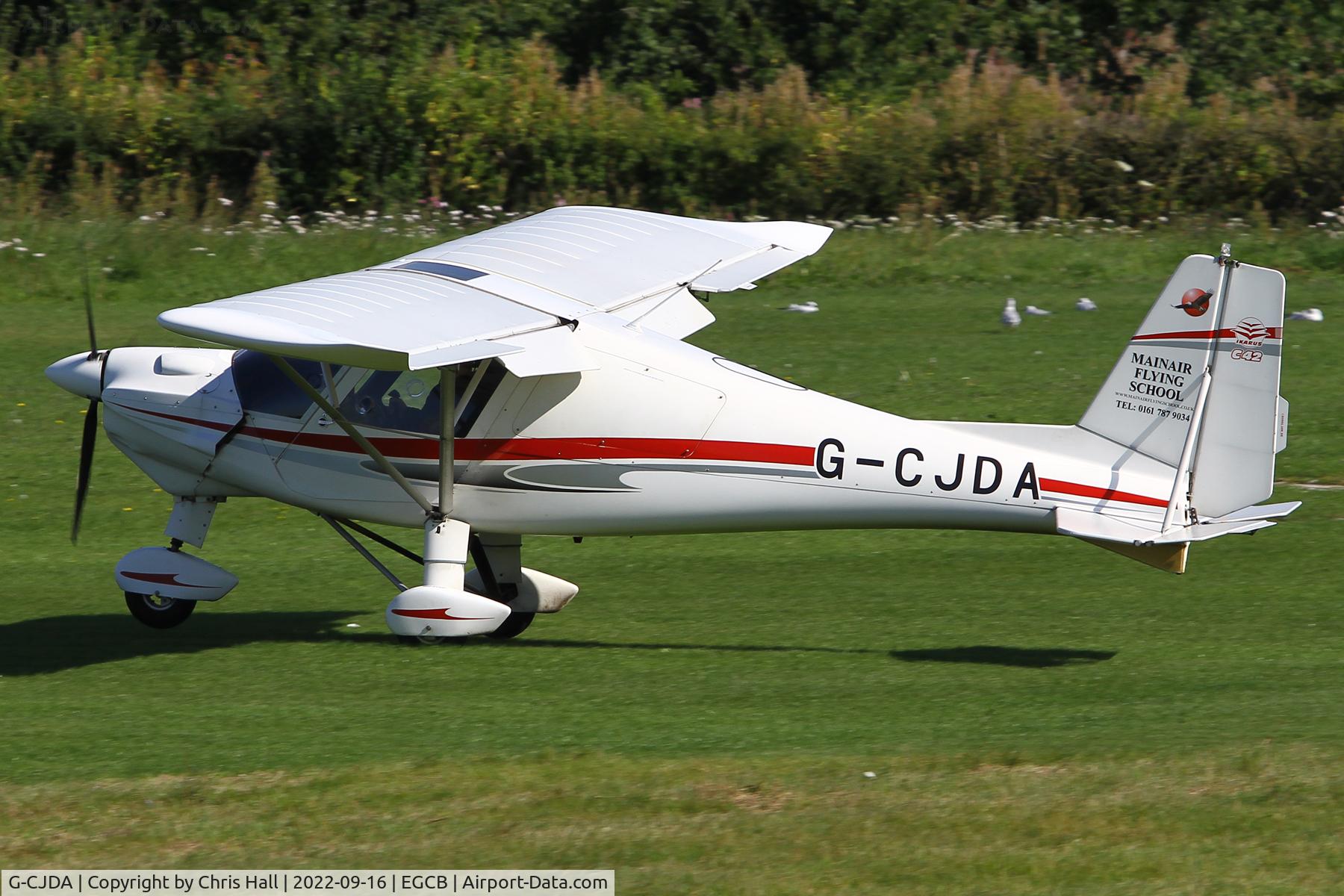 G-CJDA, 2016 Comco Ikarus C42 FB80 C/N 1605-7452, Barton