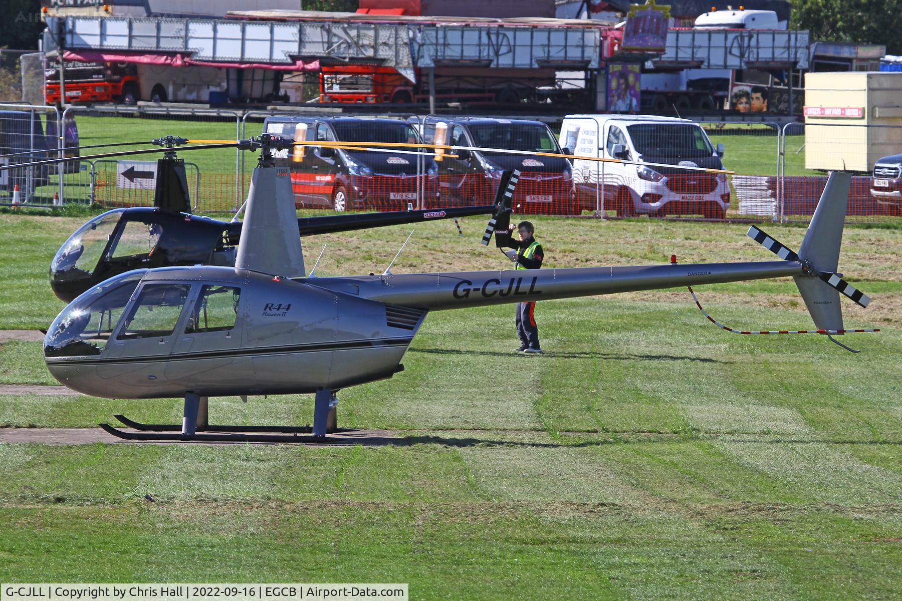 G-CJLL, 2007 Robinson R44 Raven II C/N 11588, Barton