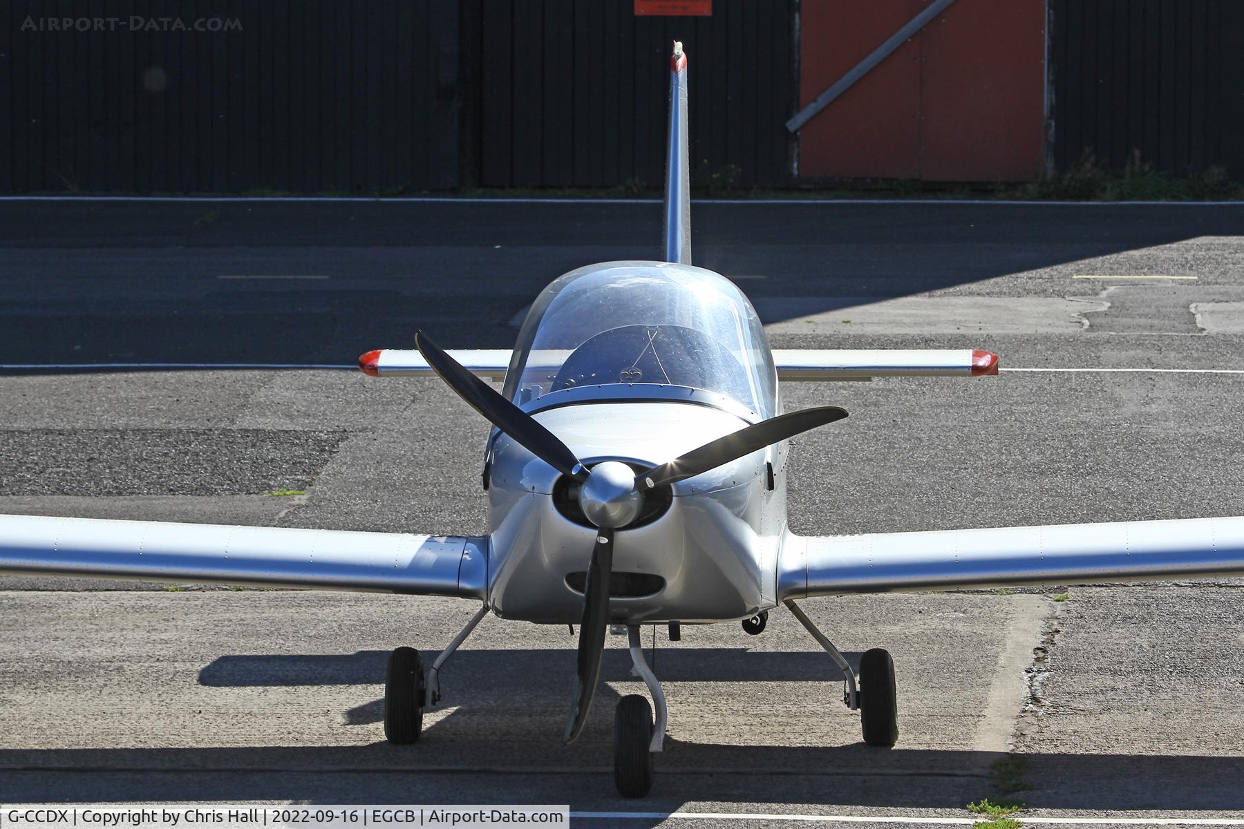 G-CCDX, 2003 Aerotechnik EV-97 Eurostar C/N PFA 315-14013, Barton