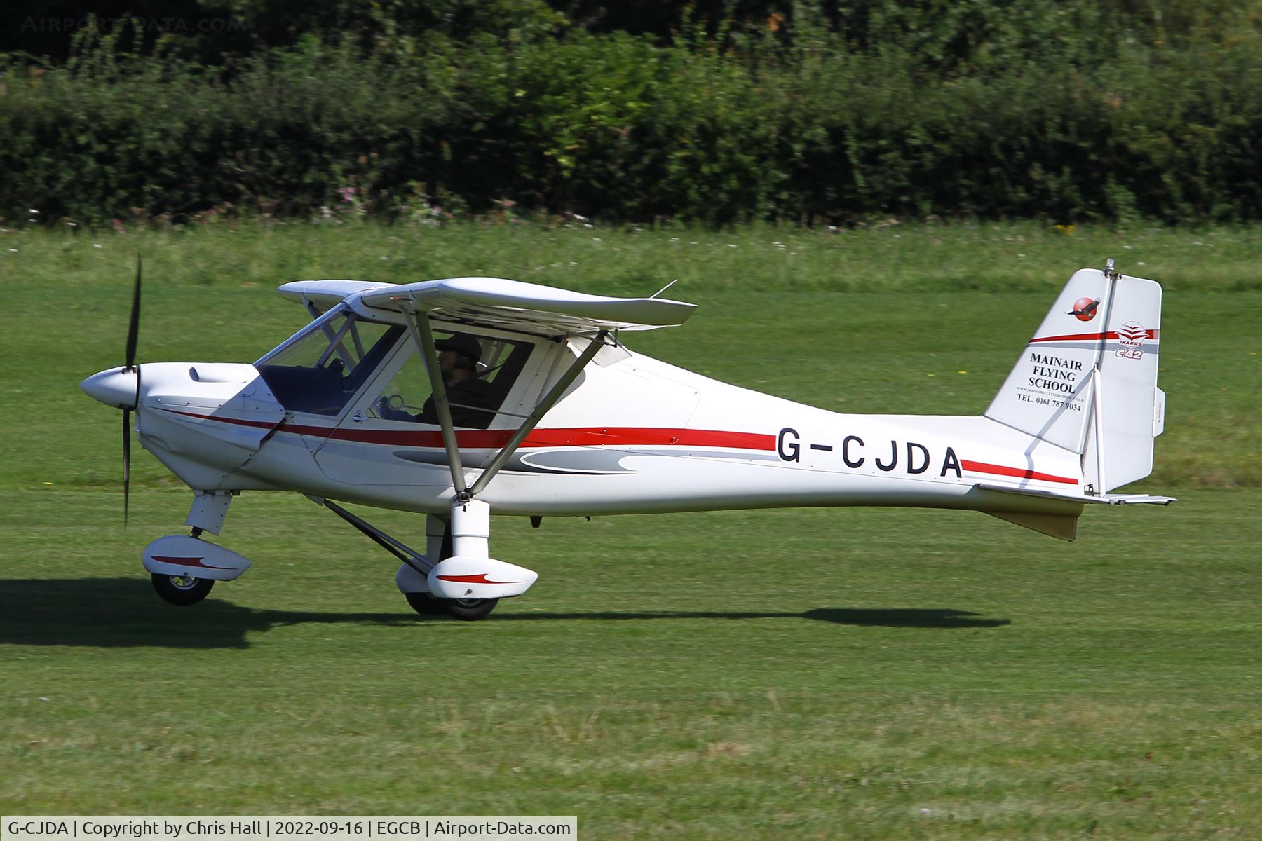 G-CJDA, 2016 Comco Ikarus C42 FB80 C/N 1605-7452, Barton