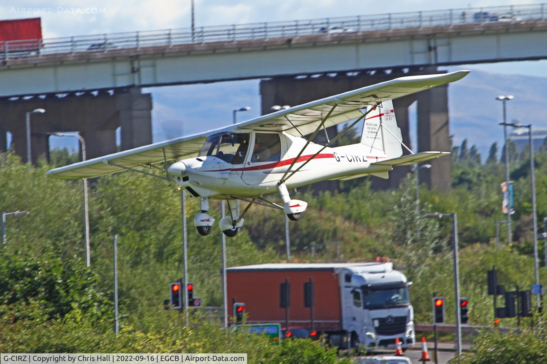 G-CIRZ, 2015 Comco Ikarus C42 FB80 C/N 1506-7403, Barton