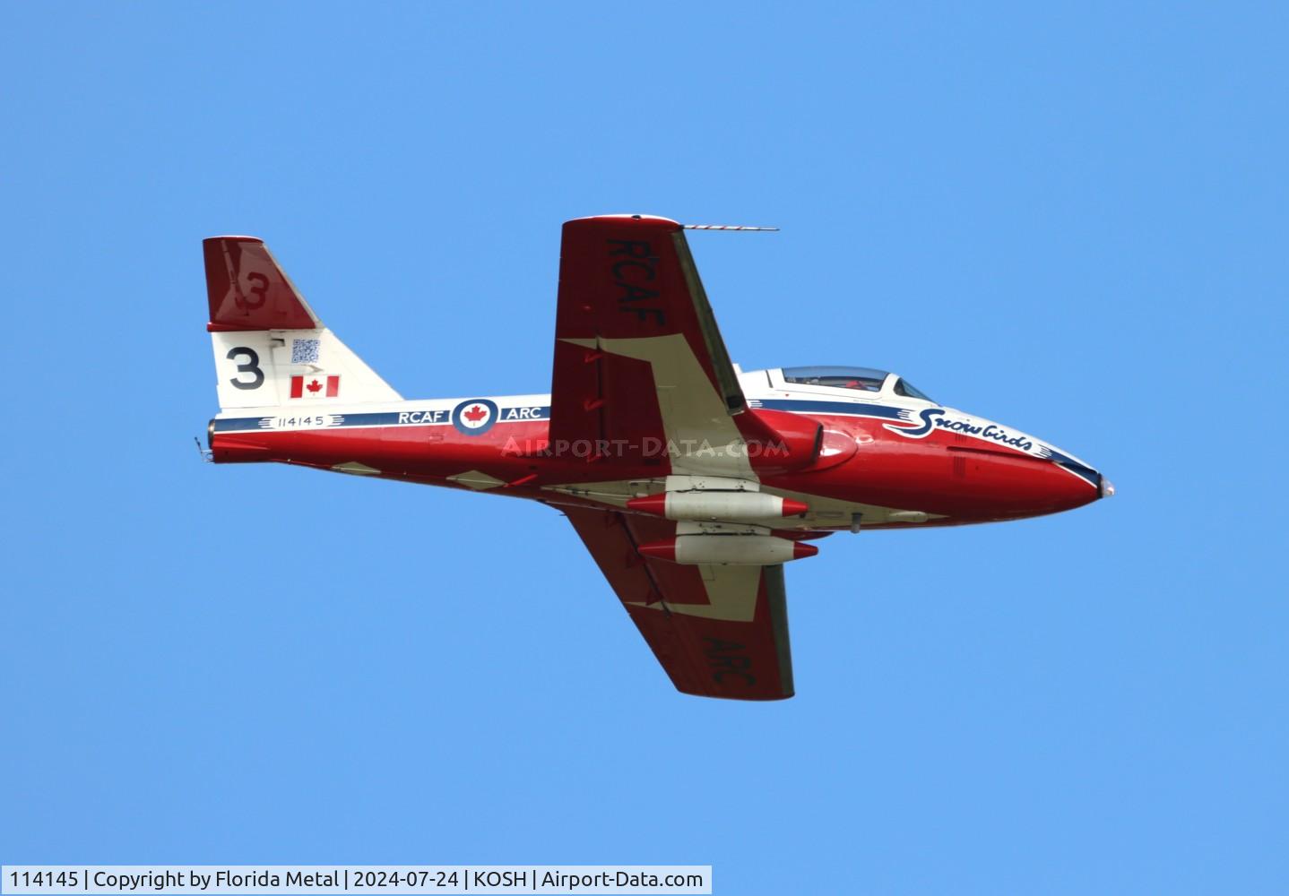 114145, Canadair CT-114 Tutor C/N 1145, CT-114 Snowbirds zx