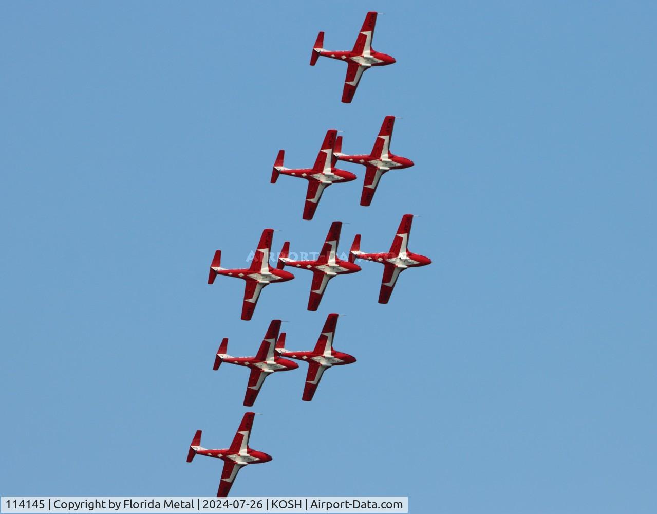 114145, Canadair CT-114 Tutor C/N 1145, OSH 2024 zx
