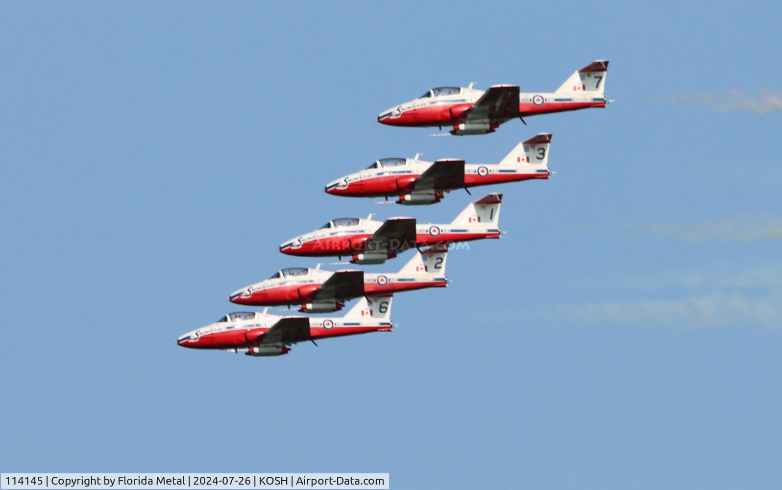 114145, Canadair CT-114 Tutor C/N 1145, CT-114 Snowbirds zx