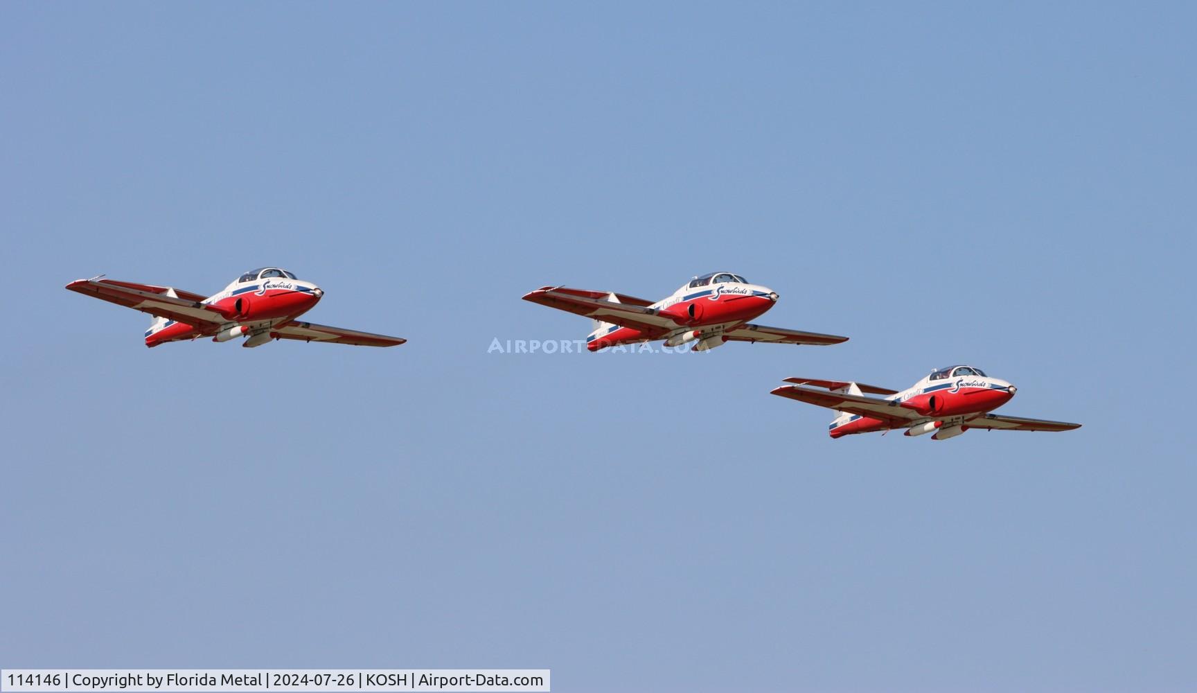 114146, Canadair CT-114 Tutor C/N 1146, CT-114 Snowbirds zx