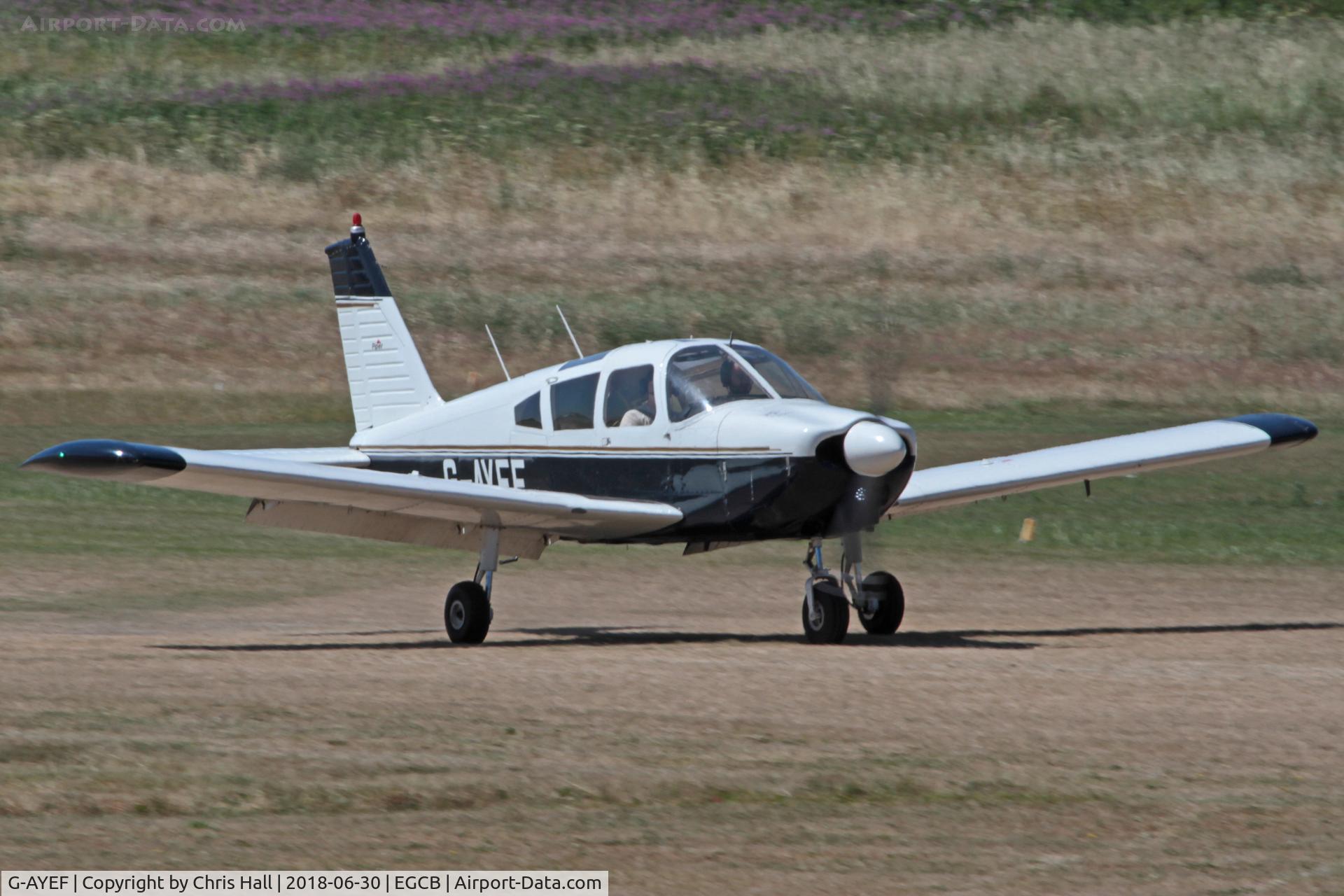 G-AYEF, 1970 Piper PA-28-180 Cherokee C/N 28-5815, Barton