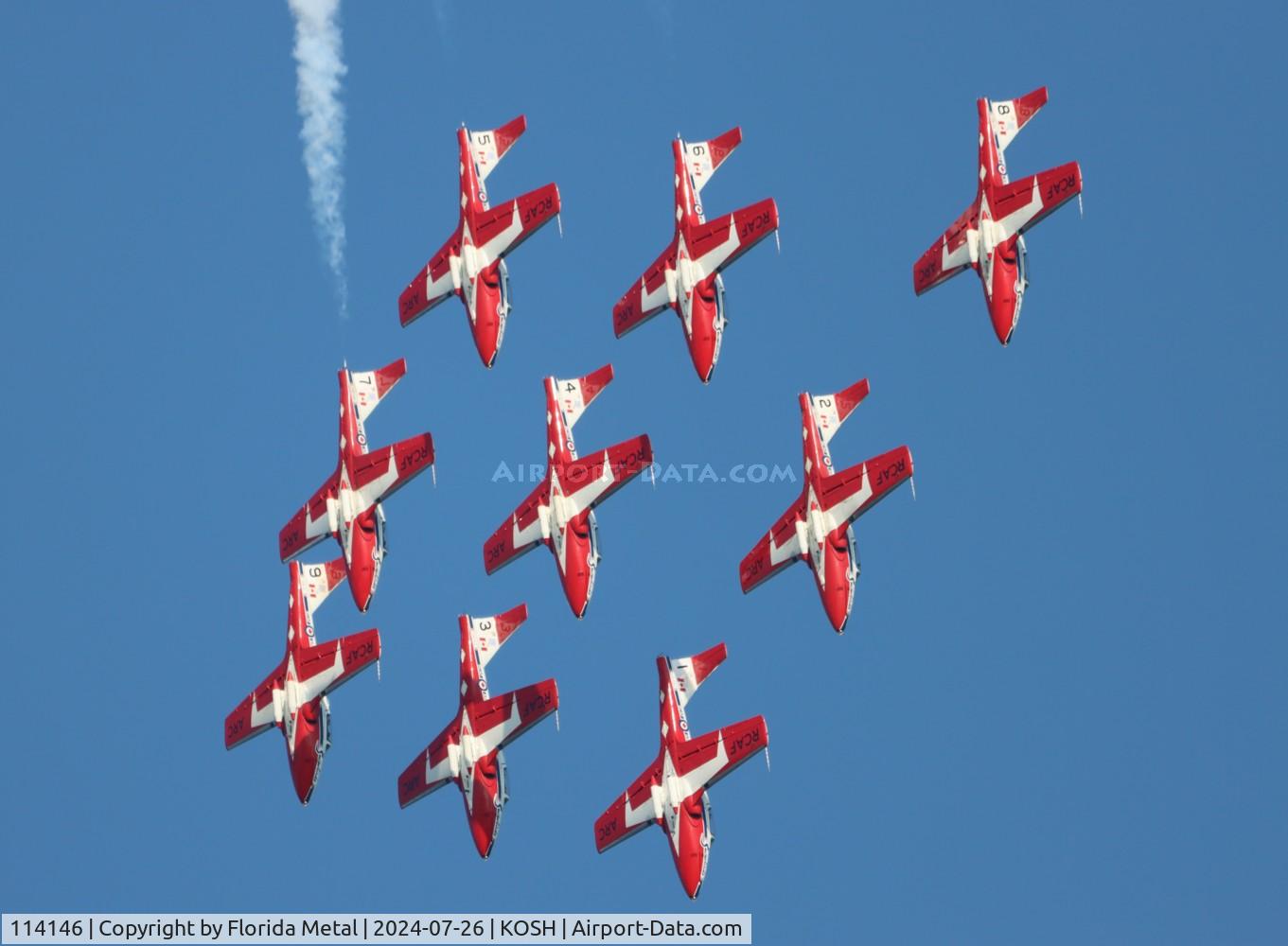 114146, Canadair CT-114 Tutor C/N 1146, OSH 2024 zx