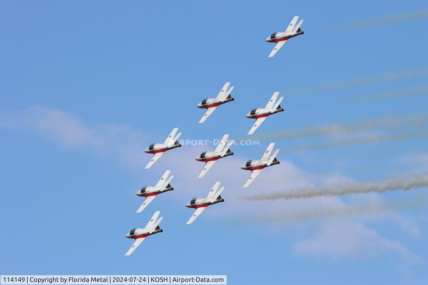 114149, Canadair CT-114 Tutor C/N 1149, OSH 2024 zx