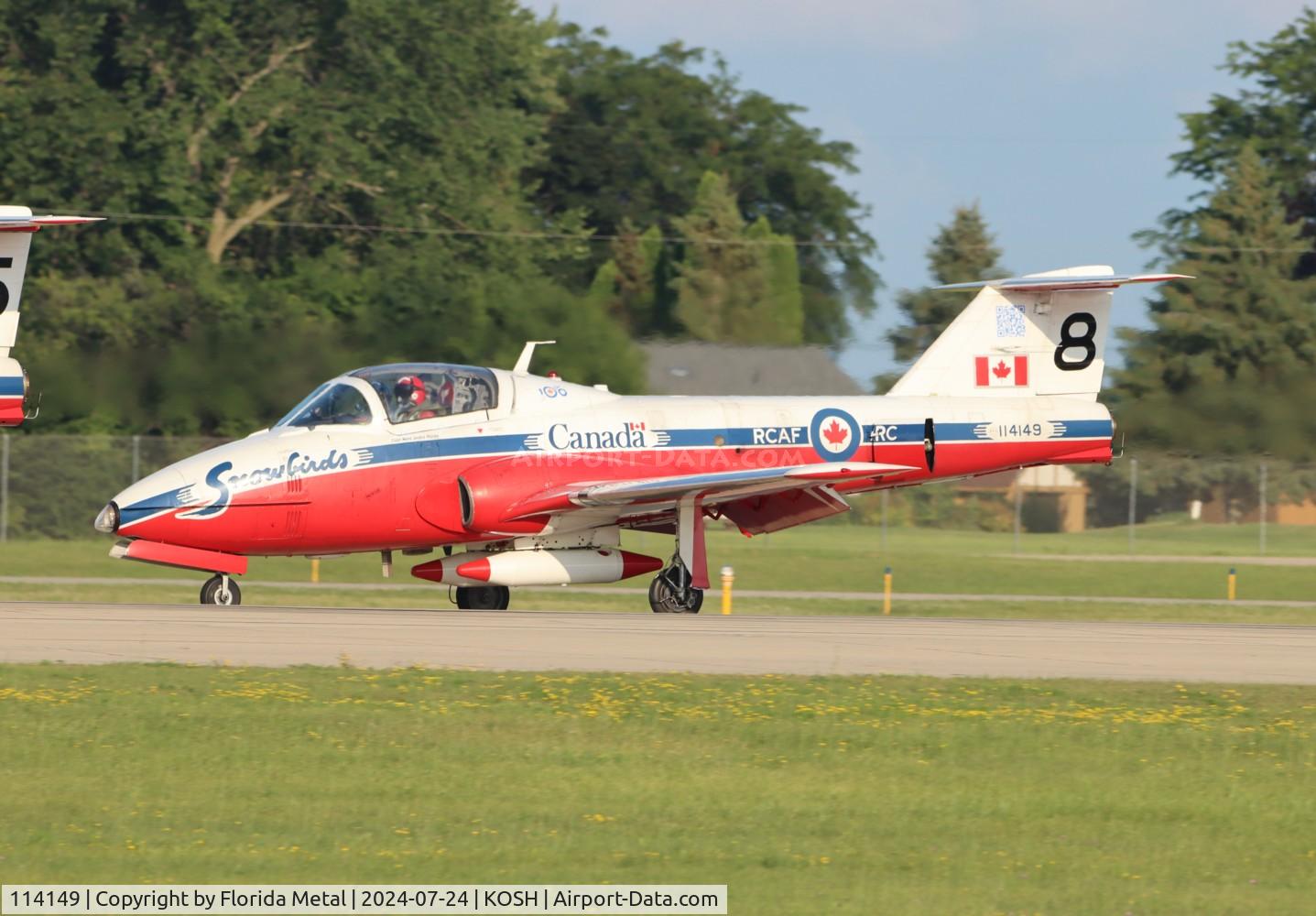 114149, Canadair CT-114 Tutor C/N 1149, CT-114 Snowbirds zx