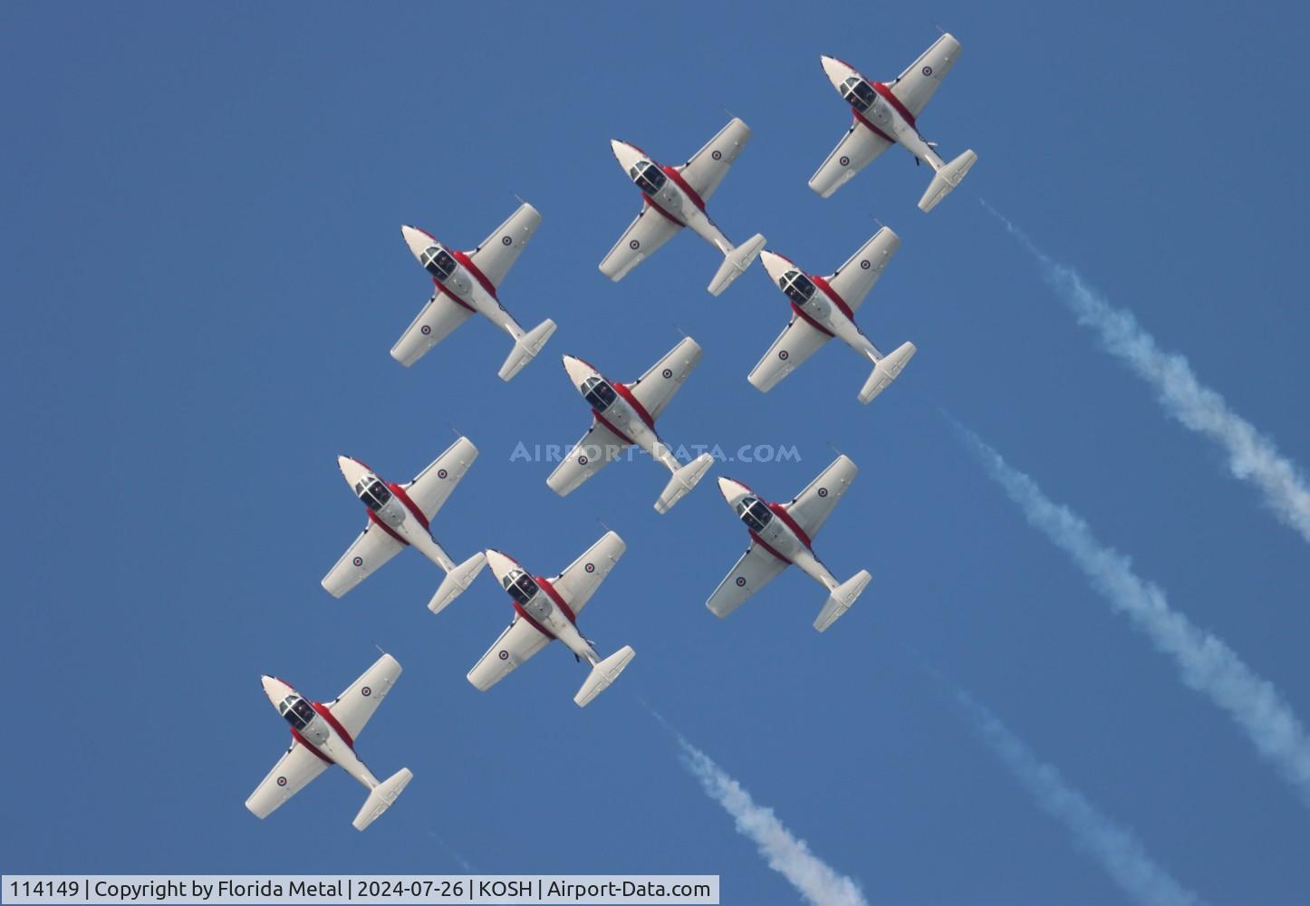 114149, Canadair CT-114 Tutor C/N 1149, OSH 2024 zx