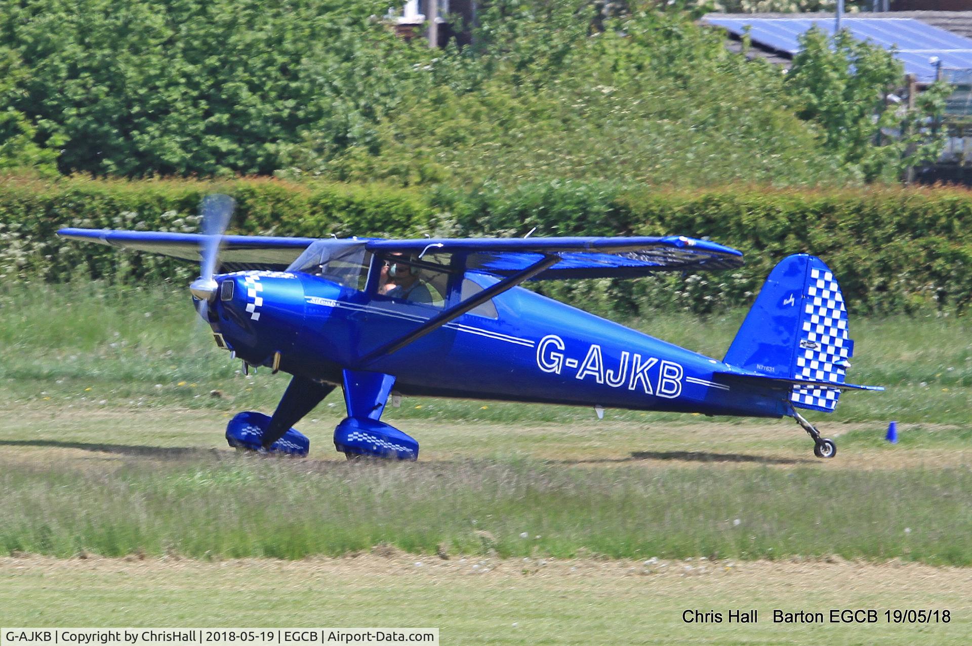 G-AJKB, 1946 Luscombe 8E Silvaire C/N 3058, Barton